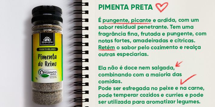 Sabores e saberes - Pimenta preta 2